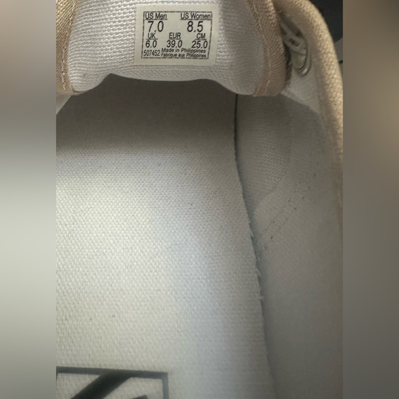 Vans Low-top Tileboard White Green Black Shoes Sneakers Size M7/W8.5 NWOB - Picture 4 of 5